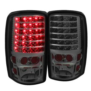 Chevy Suburban 1500/2500 00-06, Chevy Tahoe 1500/2500 00-06, GMC Yukon/Yukon XL 00-06  / GMC Yukon Denali/Denali XL 01-06  ( Lift Gate Style Only ) Xtune LED Tail Lights - Smoke