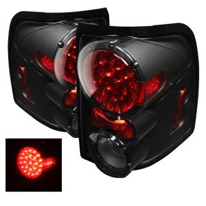 Ford Explorer 4Dr (Except Sport Trac) 02-05 Xtune LED Tail Lights - Black