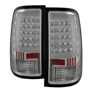 GMC Sierra 1500 07-13 / 2500HD/3500HD 07-14 (does not fit 3500HD Dually Models) Xtune G2 LED Tail Lights - Chrome