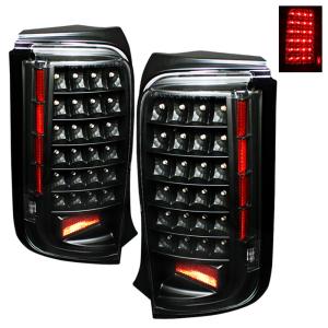 Scion XB 08-10 Xtune LED Tail Lights - Black