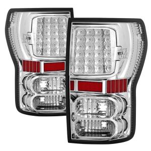 Toyota Tundra 07-13 Xtune LED Tail lights - Chrome