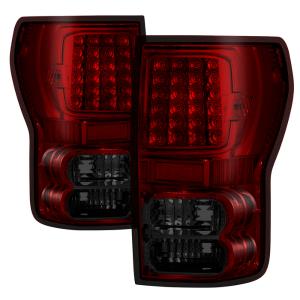 Toyota Tundra 07-13 Xtune LED Tail lights - Red Smoke