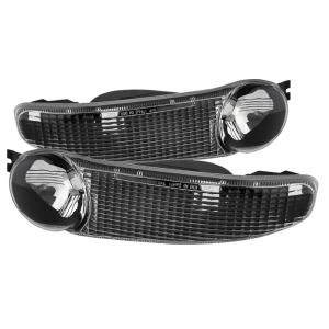 GMC Sierra Denali 00-06, Yukon Denali 00-06/ Yukon Denali XL 00-06 Xtune Bumper Lights - Black