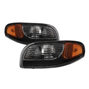 Chevy Corvette 97-04 Xtune Bumper Signal Lights - Black