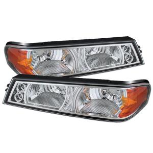 Chevy Colorado 04-12, GMC Canyon 04-12 Xtune Bumper Lights - Chrome