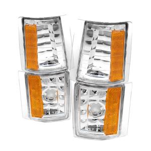 GMC C/K 94-98 4PCS Xtune Amber Corner Lights - Euro