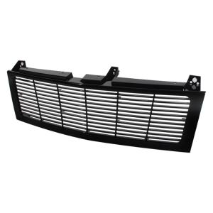 Chevy Silverado 1500/2500/3500 99-02  ( Does Not Fit HD Model ), Chevy Suburban 1500/2500 00-06 Xtune Horizontal Front Grille - Black