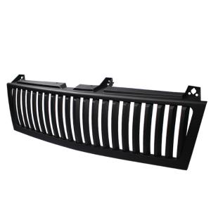 Chevy Silverado 1500/2500/3500 99-02  ( Does Not Fit HD Model ), Chevy Suburban 1500/2500 00-06 Xtune Vertical Front Grille - Black