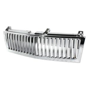 Chevy Silverado 1500/2500/3500 99-02  ( Does Not Fit HD Model ), Chevy Suburban 1500/2500 00-06 Xtune Vertical Front Grille - Chrome