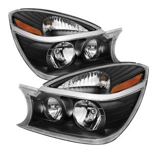 Buick Rendezvous 02-07 Xtune Crystal Headlights - Black