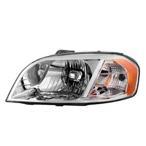 Chevy Aveo 07-11  Notchback Model Only ( Does not fit Hatchback Models ) / Pontiac G3 2009 Notchback Models / Pontiac Wave 07-09  Notchback Models Xtune Driver Side Headlight -OEM Left