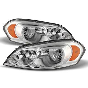 Chevy Impala 06-13 / Monte Carlo 06-07, Chevy Impala 06-13 / Monte Carlo 06-07 Xtune Crystal Headlights - Chrome