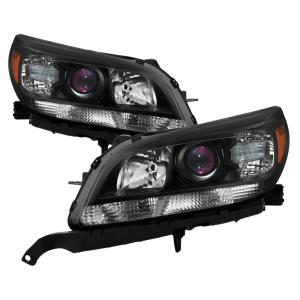 Chevy Malibu 13-15 , 2013-2015 Eco  LT  LTZ and 2016 Limted LT  Limited LTZ (not fit LS) Xtune Headlights - OE Style Projector Black