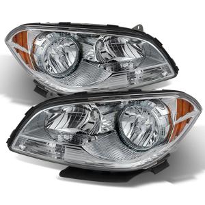 Chevy Malibu 2008-2012 Xtune Crystal Headlights - Chrome