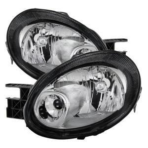 Dodge Neon 03-05 / Plymouth Neon 03-05 Xtune Crystal Headlights - Black