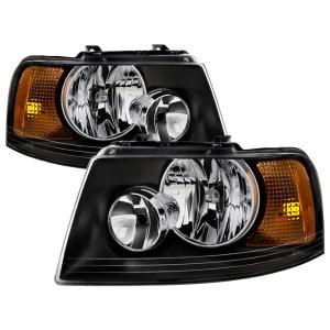 Ford Expedition 03-06 Xtune OEM Style Headlights - Black