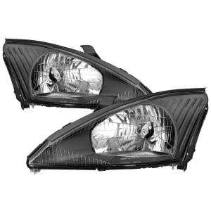 Ford Focus 00-04 Xtune OEM Style Headlights - Black