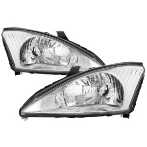 Ford Focus 00-04 Xtune OEM Style Headlights - Chrome