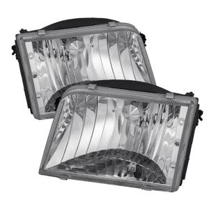 Ford Ranger 93-97 Xtune Crystal Headlights - Chrome