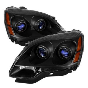 GMC Acadia 2007-2013 Xtune Crystal Headlights - Black