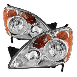 Honda CRV (Japan Built Models Only) 2005-2006 ( Does not Fit UK Built Models ) Xtune OEM Style Headlights - Chrome