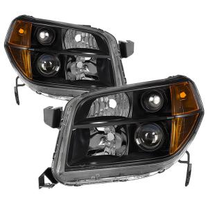 Honda Pilot 06-08 Xtune OEM Style Headlights - Black