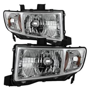 Honda Ridgeline 06-13 Xtune Crystal Headlights - Chrome