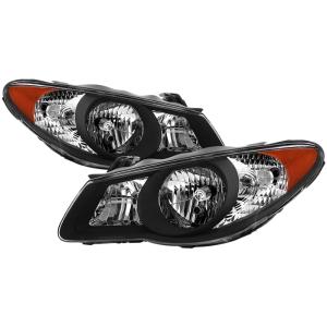 Hyundai Elantra 2007-2010 Xtune OEM Style Headlights - Black