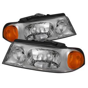 Lincoln Navigator 1998-2002 Xtune Crystal Headlights - Chrome