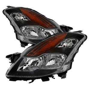 Nissan Altima Coupe 08-09  Halogen Only ( Does Not Fit HID Models ) Xtune OEM Headlights - Black