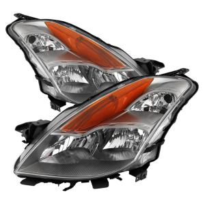 Nissan Altima Coupe 08-09  Halogen Only ( Does Not Fit HID Models ) Xtune OEM Headlights - Chrome