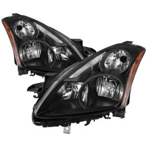 Nissan Altima sedan 2010-2012 HID Models (Will not Fit Halogen Models) Xtune OEM Style Headlights - Black