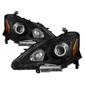 Nissan Altima 13-15  4Dr Xtune OE Style Headlights - Black