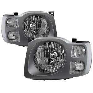 Nissan Xterra SE 02-04 Xtune OEM Style Headlights - Chrome