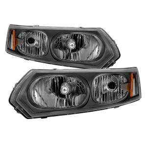 Saturn ION Sedan only 03-07  ( Does not Fit Coupe) Xtune OEM Style Headlights - Black