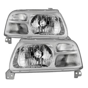 Suzuki Grand Vitara 99-03 / Grand Vitara XL-7 2001 / Suzuki XL-7 02-03  / Suzuki Vitara 99-04 Xtune OEM Style Headlights - Chrome