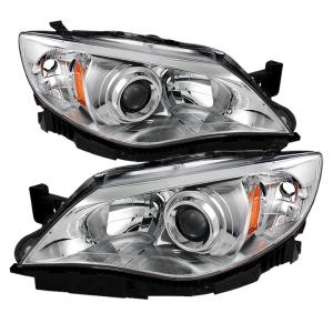 Subaru Impreza WRX 08-14 - Halogen Models Only (Bulbs Not Included), Subaru Outback Sport 08-11  Halogen Models Only (Bulbs Not Included) Xtune Headlights - Chrome