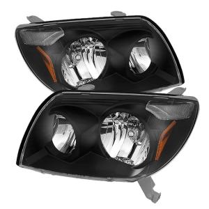 Toyota 4Runner 03-05 Xtune Crystal Headlights - Black