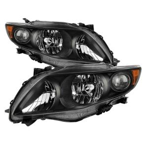 Toyota Corolla 2009-2010 Xtune OEM Style Headlights - Black