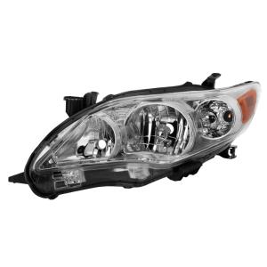 Toyota Corolla 11-13  (U.S. Built) (Not fit S Model) Xtune Driver Side Headlights - OEM Left - Chrome