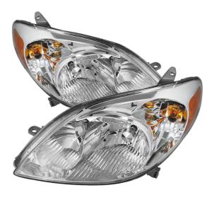 Toyota Matrix 03-08 Xtune Crystal Headlights - Chrome