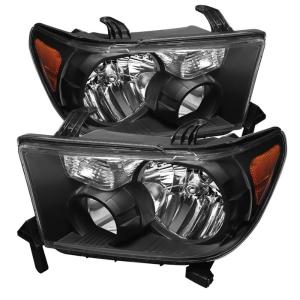 Toyota Tundra 07-13, Toyota Sequoia 08-13 Xtune OEM Style Headlights ( Will Not Fit Model With Headlight Washer ) - Black