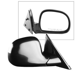 Chevy S10 94-02, Blazer 94-02, GMC Sonoma 95-98, GMC JIMMY 95-98, Oldsmobile Bravada 96-98, Isuzu Hombre Pickup Truck 96-97 Xtune OE Mirror Black Painted Manual - Right