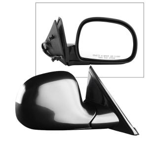 Chevy S10 94-02, Blazer 94-02, GMC Sonoma 95-98, GMC JIMMY 95-98, Oldsmobile Bravada 96-98, Isuzu Hombre Pickup Truck 96-97 Xtune OE Mirror Black Painted Power - Right