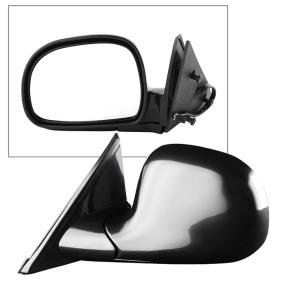 Chevy S10 94-02, Blazer 94-02, GMC Sonoma 95-98, GMC JIMMY 95-98, Oldsmobile Bravada 96-98, Isuzu Hombre Pickup Truck 96-97 Xtune OE Mirror Black Painted Power - Left