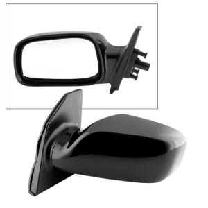 Toyota Corolla 03-08 Xtune OE Mirror Black Power - Left