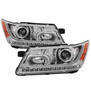 Dodge Journey 2009-2014 Xtune Light Bar DRL Projector- Black