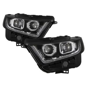 Ford Edge 15-16  (Fit Halogen Model) Xtune LED Projector Headlights - Chrome