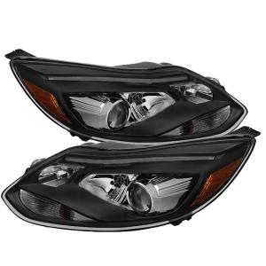 Ford Focus 12-14 Xtune Projector Headlights - OE Style - Halogen Model Only ( Not Compatible With Xenon/HID Model ) - Black