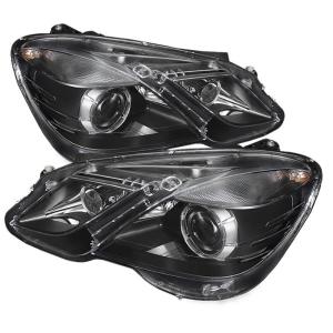 Mercedes Benz E-Class 10-12  4/5Dr Xtune OE Projector Headlights (w/AFS. HID fit) - Black